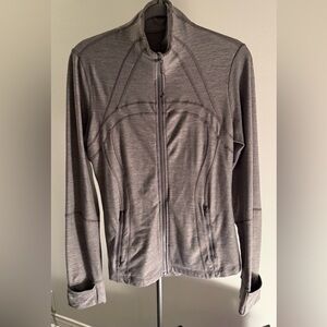 Lululemon Define Gray Athletic Jacket 10